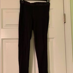 Nike women’s pro tight with warmth inside